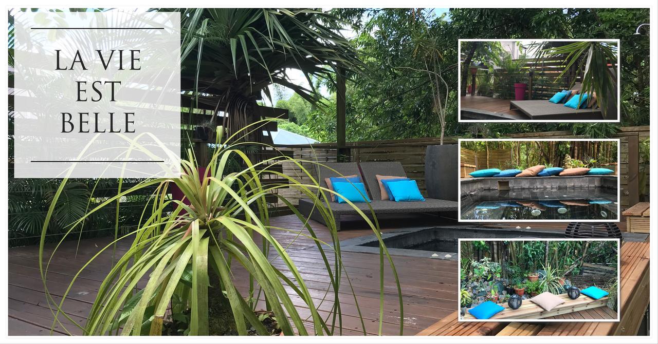 Bed and Breakfast Le Lambablanc Bras-Panon Экстерьер фото